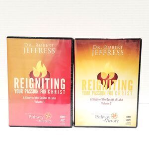 Dr. Robert Jeffress Reigniting Your Passion For Christ Vol 1 & 2 DVD Set Lot NEW